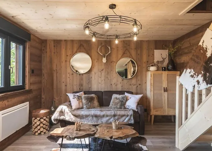 Cosy & Paisible En Pleine Nature - Refuge Idyllique Pour 5p Chalet